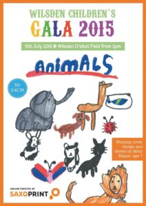 Wilsden Gala programme cover 2015