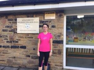 Helen is supporting the village hall