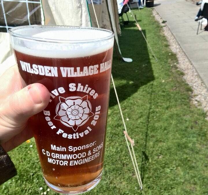 Wilsden says “cheers” for village hall funds